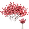OMIGA 24 Pcs Christmas Berry Decorations 8.6 inch Length Holly
