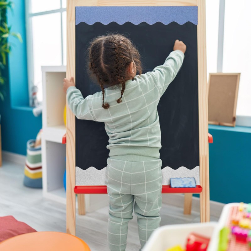sourcing map Bulletin Board Borders, 32.8Ft x 2.24Inch Rolled Classroom
