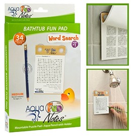 Aqua Fun Notes Waterproof Word Search Pad