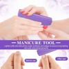 QEQSHQO Pack of 10 Professional Nail File Buffer for Nails,