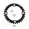 Briny River 32T 4-Hole Mountain Bike Chainring 104BCD Steel Compatible