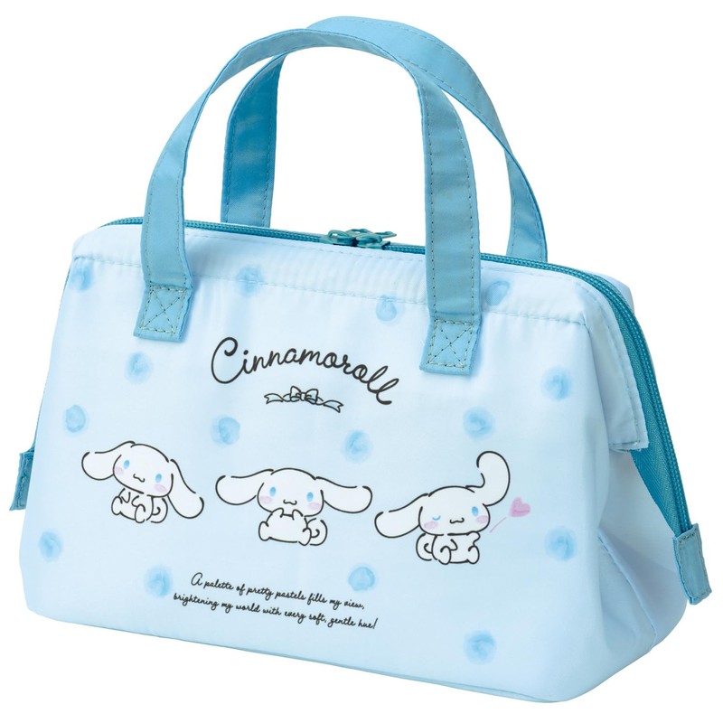 Skater KGA1 Insulated Lunch Bag Sanrio Cinnamoroll Watercolor Cosmetics