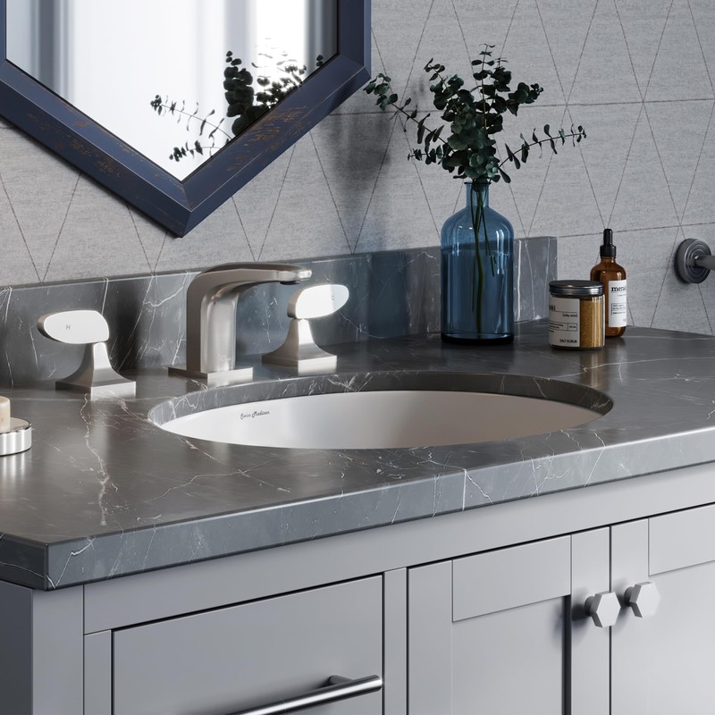 Swiss Madison SM-UM629 Plaisir 16.5 Oval Under-Mount Bathroom Sink
