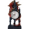 Nemesis Now AL50380 Time Guardian Clock 17cm Red