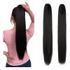 Felendy Extensiones De Cola De Caballo Clip Garra Recta 21