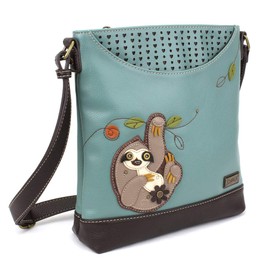 Chala Bolso de mano Sweet Messenger tamaño mediano, verde azulado, Talla única