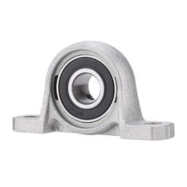 Alloy Bearing Block - KP001Pillow Block Bearing 12mm Flange Bore Automatic Self-Adjustment Center Mounted