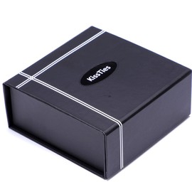 KissTies Cinturón de cuero auténtico con trinquete | Cinturón de vestir ajustable para hombre, ajuste, Marrón + Plata, Talla única