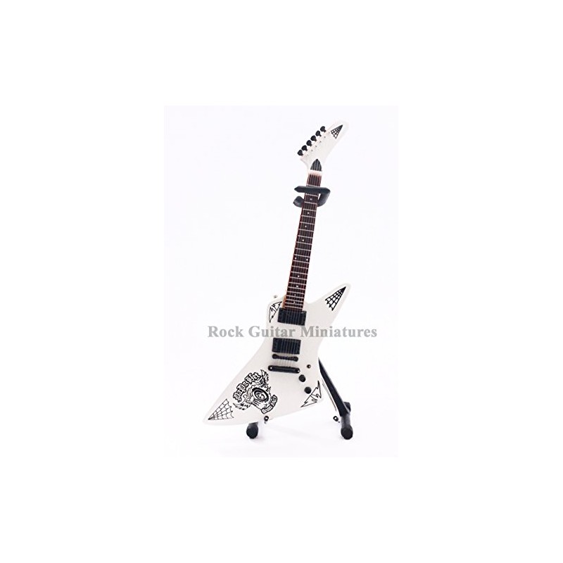 RGM124 James Hetfield Papa Het Miniature Guitar including leather strap