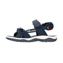 Trollkids Kids Oslofjord Sandal, Dark Navy, 34 UK