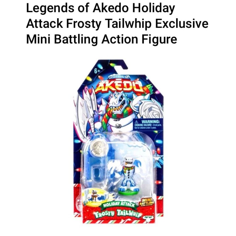 Moose Enterprise AKEDO Holiday Attack Warrior Chux Claws Frosty TailWhip