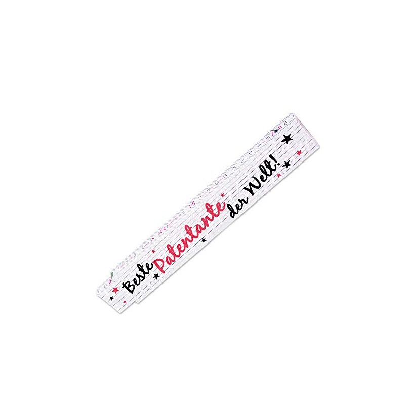 Ruler with Motif – Best Patentante in the World –