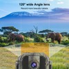 30MP Trail Camera 2 Inch IPS LCD Color Screen 4K