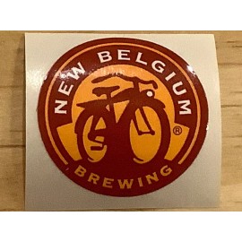 New Belgium Brewing Beer/Brewery Sticker - New Belgium Brewing Bicycle Sticker