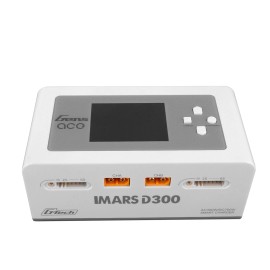 GensAce Gens Ace IMARS D300 G-Tech Dual Channel AC/DC 300W/700W RC Battery Charger-white