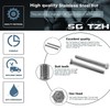 5/16-18 x 1/2" Hex Head Screw Bolt, 20Pcs 18-8 (304)