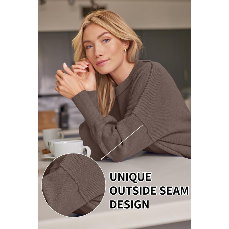 LILLUSORY Oversized Sweaters for Women 2025 Fall Fashion Outfits Trendy