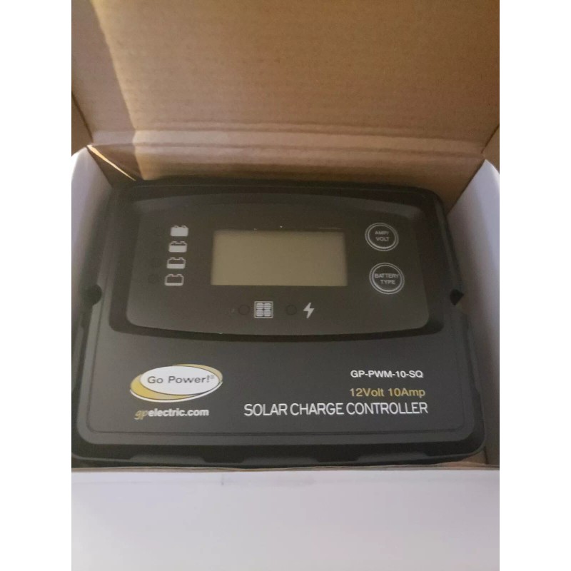 Go Power 10 amp PWM Solar Controller GP-PWM-10