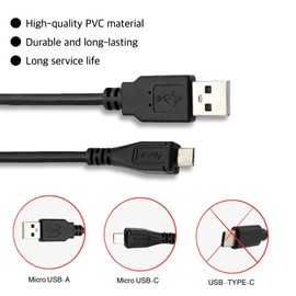 KKPOERT Micro USB Charging Cable Power Cable Adapter Cable is Compatible with Bose SoundLink I, II, III, Mini 2, Revolve Plus, QuietComfort 35, Headphone II (3.3FT)