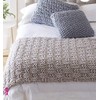 King Cole 5534 Knitting Pattern Easy Knit Bed Runner and