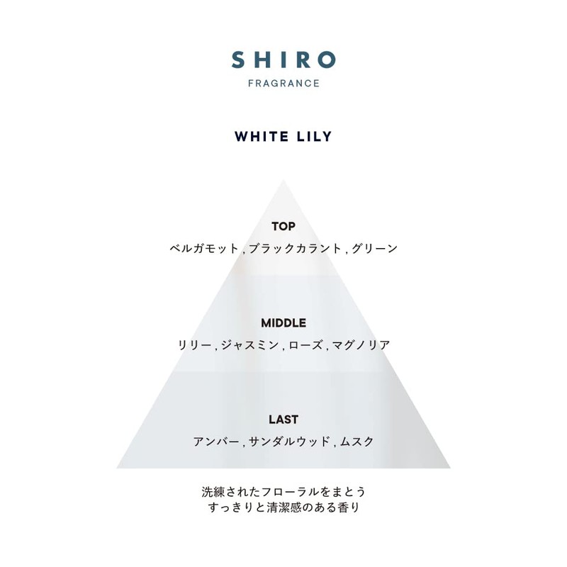 SHIRO White Lily Clay Hand Soap, 5.1 fl oz (145