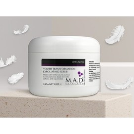 Mad Skin Care Youth Transformation Exfoliating Scrub 240g + Free Gift (USA) / 매드스킨케어 유쓰 트랜스포메이션 익스폴리에이팅 스크럽 240g + 사은품 (미국)