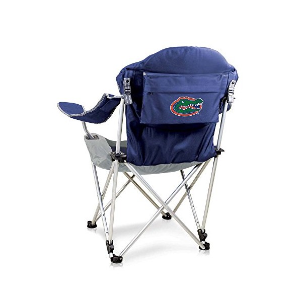 NCAA Florida Gators Reclining Camp Chair - Beach Chair for Adults - Sports Chair with Carry Bag