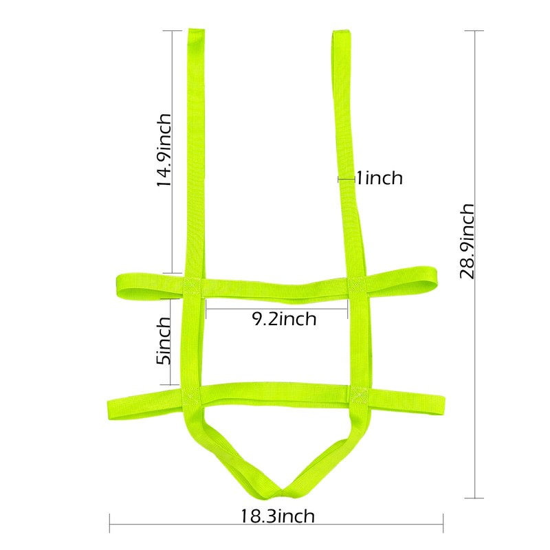 Bucket Sling Lifting for 5 Gallon Bucket Green，Multifunctional Handling Sling，Webbing