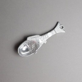 Dulton Fish Measuring Spoon, Salt, Length 3.5 inches (90 mm), Width 1.2 inches (30 mm), FISH MEASURE(SALT) 100-029SL