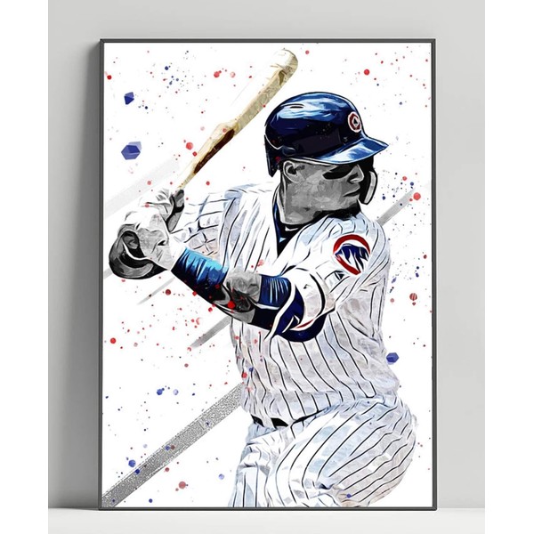 Javier Baez 8x10 Limited Poster Artwork