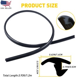 Unbranded Windshield Reveal Surround Molding Trim For 2006-2011 Honda Civic 73150-SNA-003