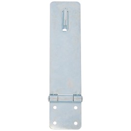 ABUS Hasp 200/155 - Padlock Device - for Hinged Doors - 01629 - ABUS Security Level 2 - Silver