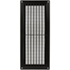 Repa Market 10'' x 3'' Inch (Inside Dimensions) Plastic Black