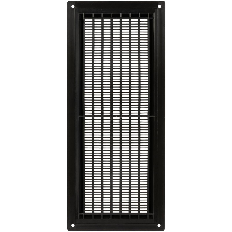 Repa Market 10'' x 3'' Inch (Inside Dimensions) Plastic Black