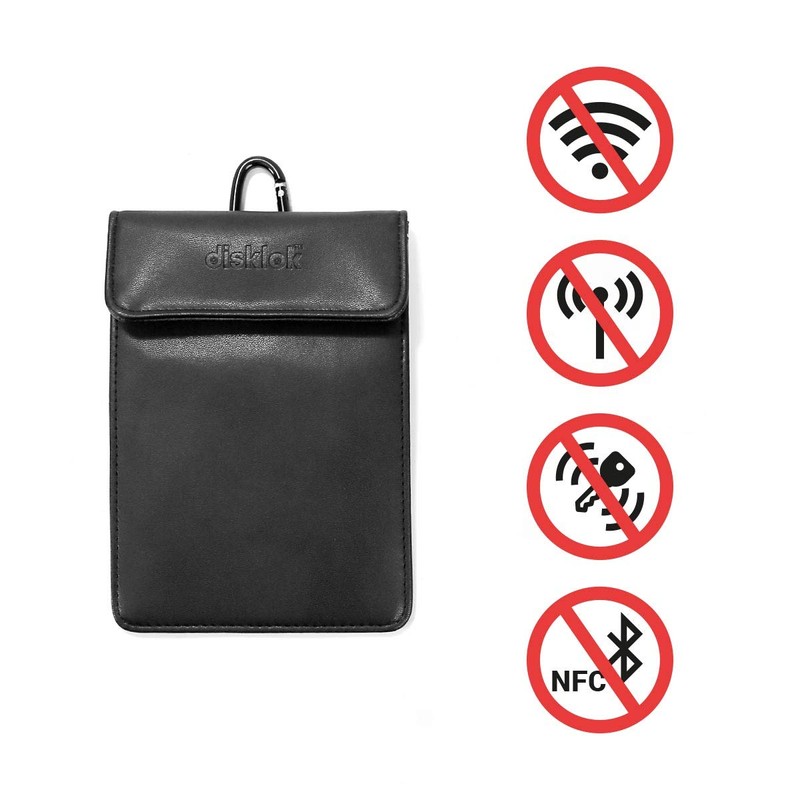 Disklok RFID Car Key Pouch - Anti Theft Faraday Bag