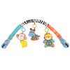 Infant Baby Stroller Car Clip Hanging Rattle Ring Bell Crib