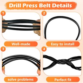 New Replacement Belt Craftsman Drill Press w/ 45 inch 3/16 top Width V-Belt