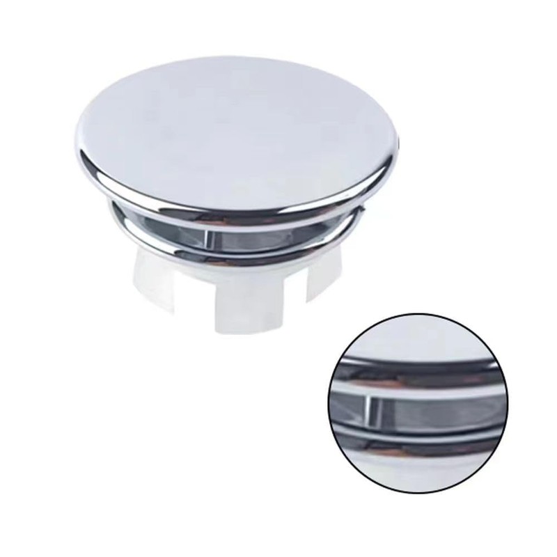 Sink Overflow Cover, Pack of 4 Sink Overflow Rings, Round