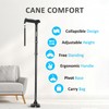 REHAND Walking Cane for Men & Women - Foldable, Adjustable,