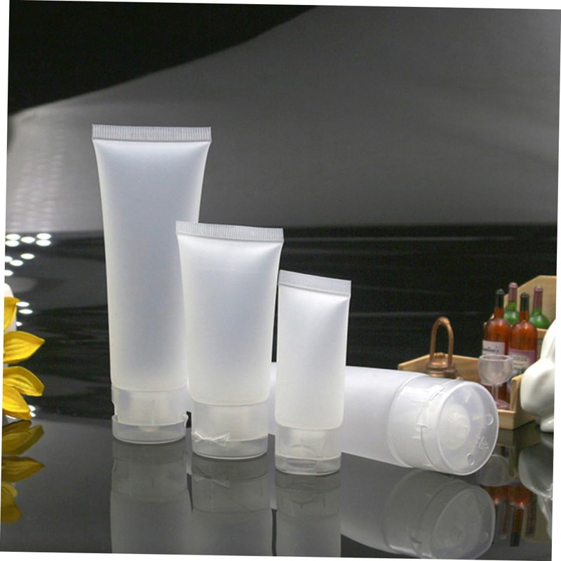 FOMIYES 10pcs Travel Squeeze Bottles Refillable for Shampoo Lotion Face