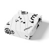 Homemissing Music Theme Bedding 140 x 200 cm Black and
