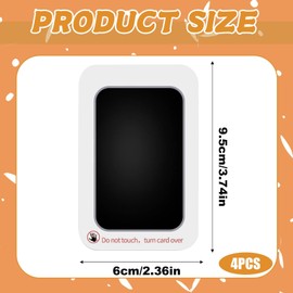 HemaGati Inkless Paw Print Kit for Dogs & Cats, Baby Hand & Footprint Set - 4 Clean Touch Pads & 8 Imprint Cards, No Mess Pet Keepsake, Memorials for Puppies, Newborns, and Family Souvenirs