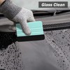 WRAPXPERT Felt Squeegee,10cm Vinyl Wrap Squeegee Tool,Teal Squeegee for Vinyl,Window