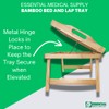 Essential Medical Supply Bamboo Bed and Lap Tray - Extra