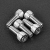 M5-0.8 x 12mm Socket Head Cap Screws 304 Stainless Steel
