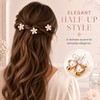 24 Pcs Small Pearl Hair Clips for Women Girls, Mini