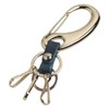 LIMITED SELECT M75 Genuine Leather, Made in Japan, Carabiner, Key
