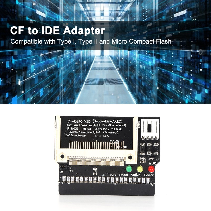 CF to IDE Adapter 40pin Female Interface Hard Disk Drive