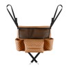 DXNQ Car Purse Holder Between Seats, Luxury Leather Front Seat