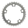 SpÃ©cialitÃ©s TA Unisex's Compact 94pcd 5 Arm 9 Speed Chainring, Silver, Outer 46T